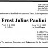 Paulini Ernst Julius 1908-1999 Todesanzeige